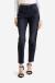 SPODNIE JEANS ELENA - piaskowany czarny