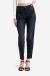 SPODNIE JEANS ELENA - piaskowany czarny